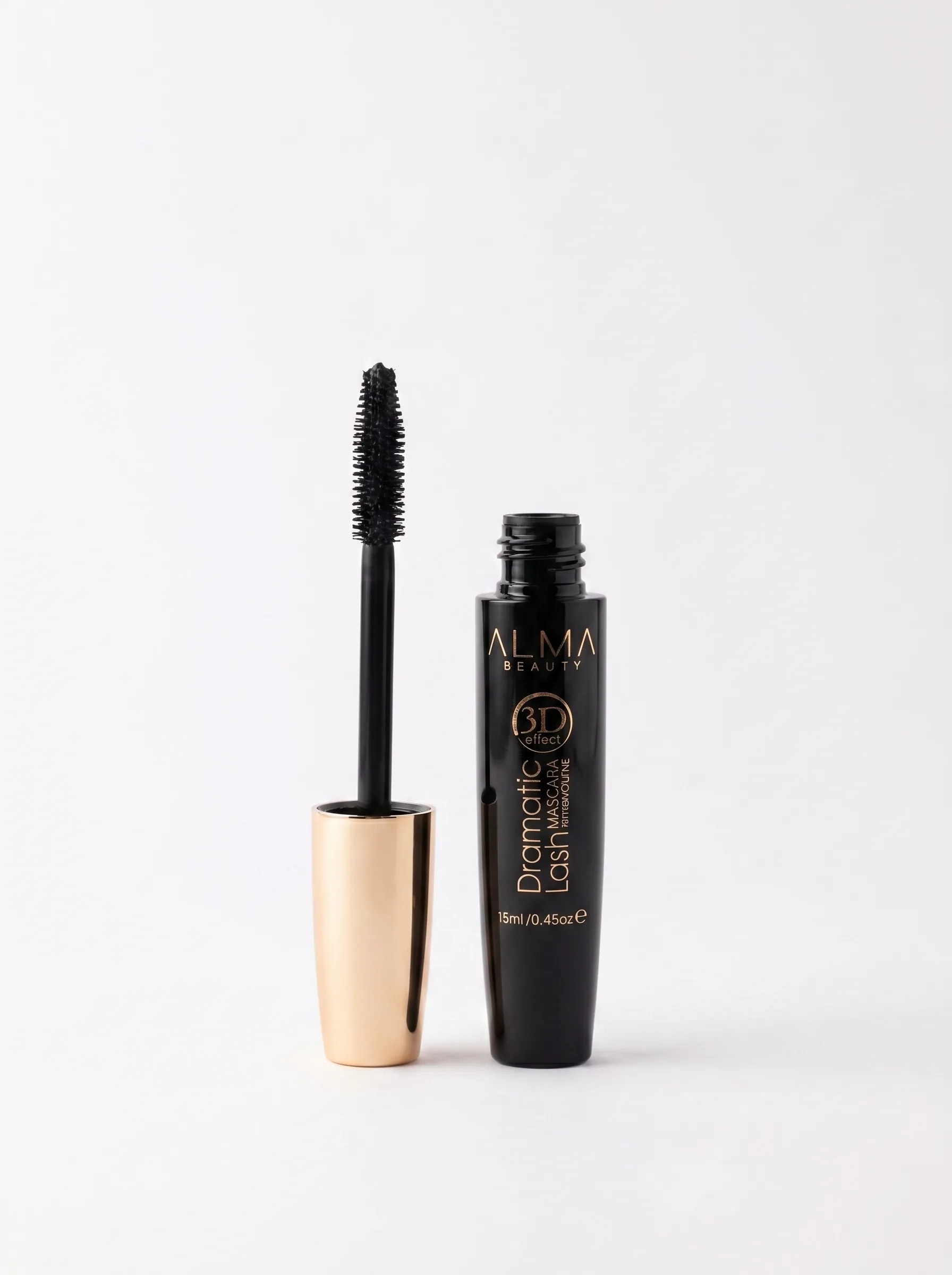 Rimel 3D pentru Alungire si Curbare, Dramatic Mascara Extra Volume, 13ml, Alma Beauty [5]
