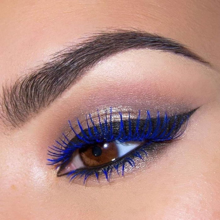 Rimel Gabrini Mascara Double Volume Silicone Brush, Albastru inchis [2]