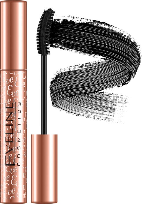 Rimel Volumix Fiberlast Mascara, Ultra False Lash Effect, Eveline Cosmetics, 9ml [2]