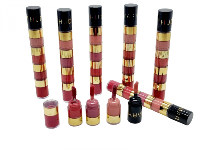 Ruj Lichid Mat cu 4 nuante, 24h Long Lasting, 4 in 1 [7]