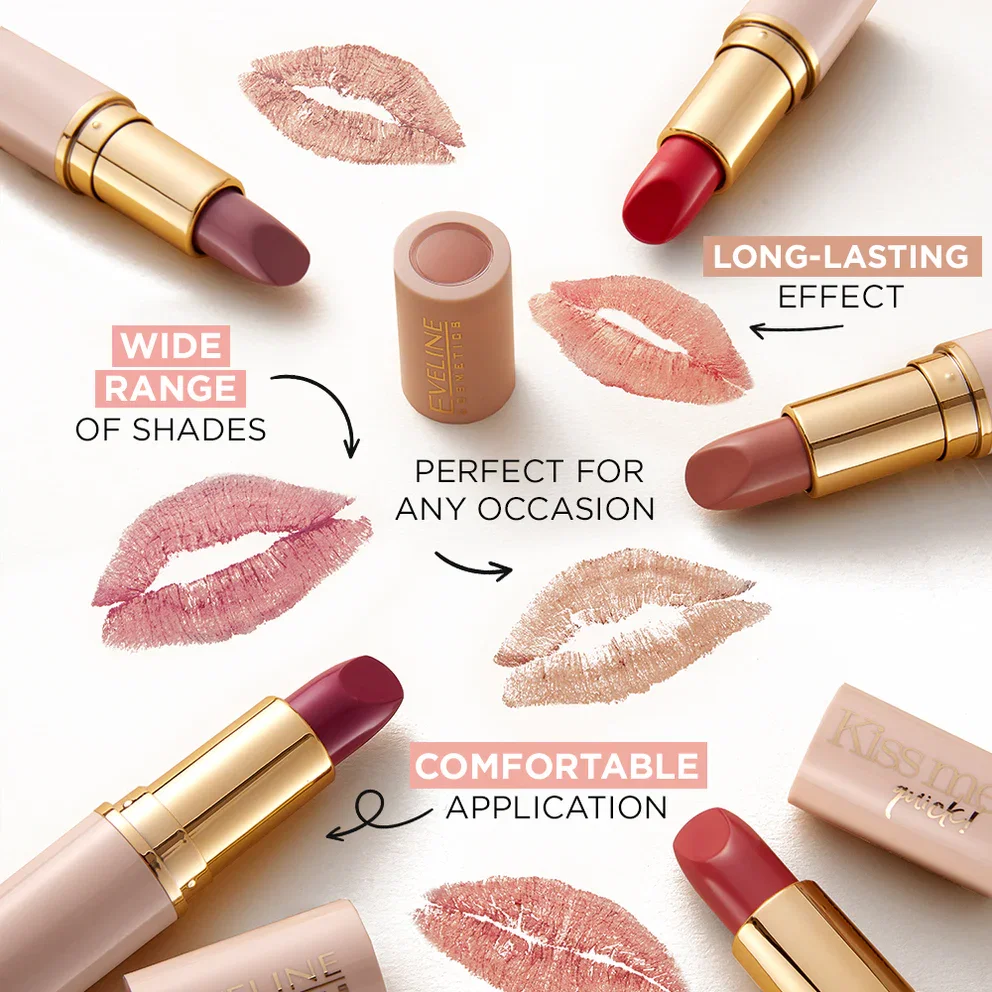 Ruj mat, Kiss Me Quick, Nuanta 10, Eveline, 4.2 g [5]