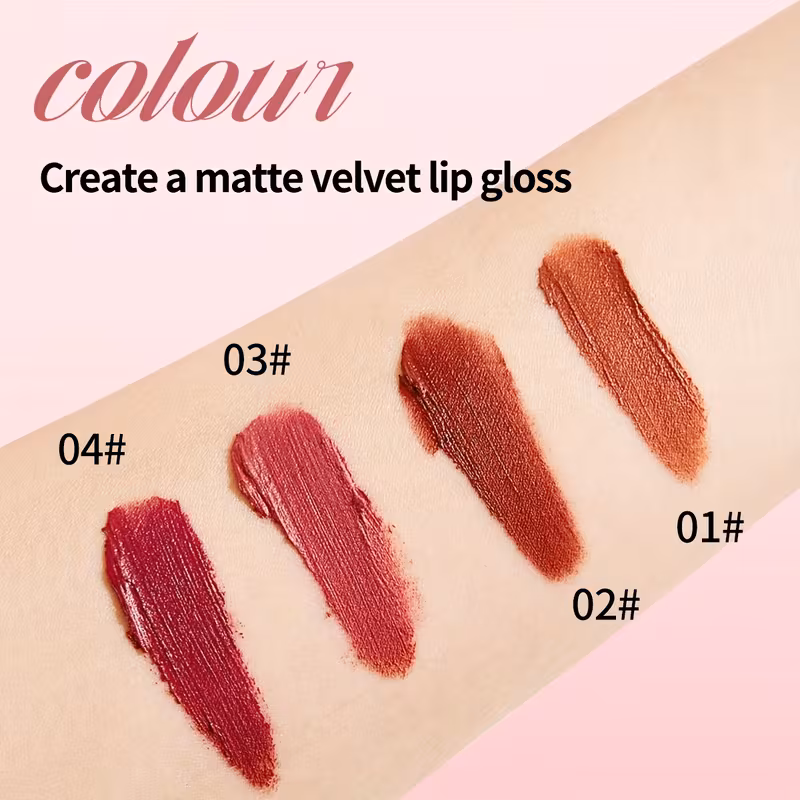 Ruj mat si rezistent, textura confortabila, Lip Powder Cream, Se7en Kiss [11]