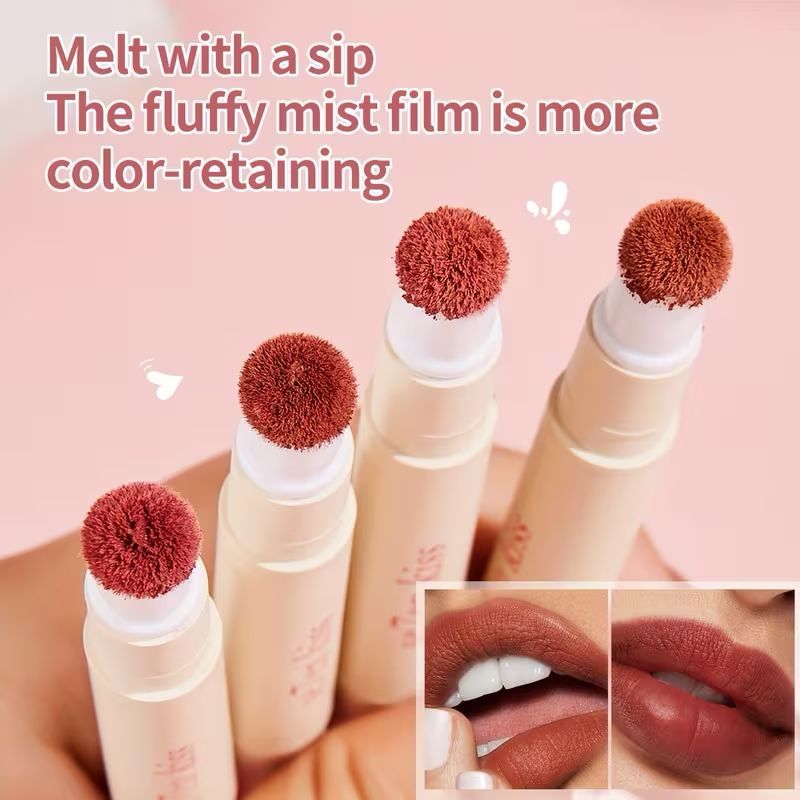 Ruj mat si rezistent, textura confortabila, Lip Powder Cream, Se7en Kiss [4]