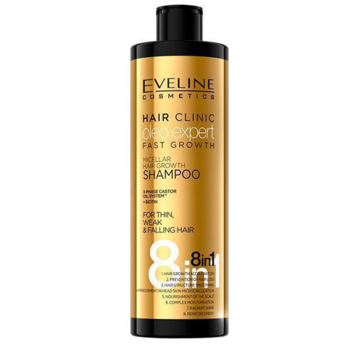 Sampon 8 in 1 Oleo Expert pentru cresterea rapida a parului, 400ml [2]