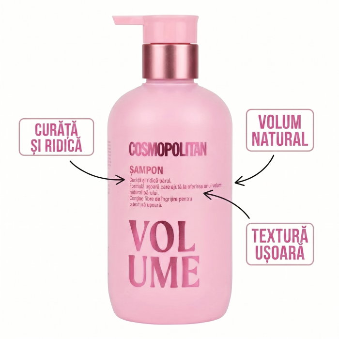 Sampon pentru Volum si Elasticitate, Cosmopolitan, 400 ml [5]