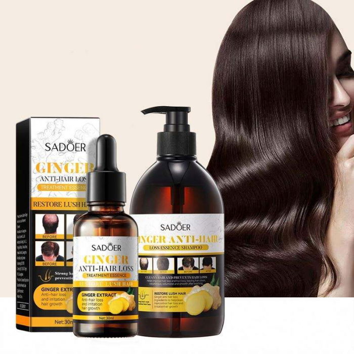Sampon cu Ghimbir, Impotriva Caderii Parului si pentru Regenerare, Sadoer, 500 ml [4]