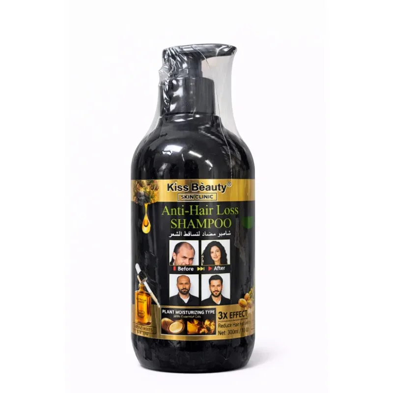 Șampon Anti-Hair Loss cu Ginseng Kiss Beauty 300ml – triplu efect împotriva căderii și pentru regenerarea părului [5]