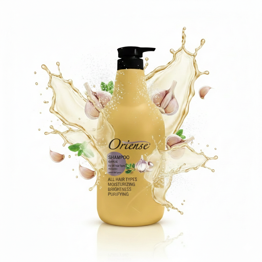 Sampon cu Usturoi pentru Stralucirea Parului, Hidratare Intensa, ORIENSE, 1500ml [2]