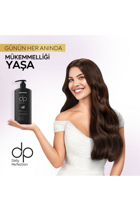 Sampon Profesional pentru toate tipurile de par, cu Keratina si Biotin B7, DP Menthol, 500 ml [3]