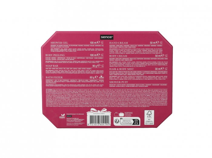 Set pentru ingrijire corp cu 8 produse, Blushing Care Kit, Sence [3]