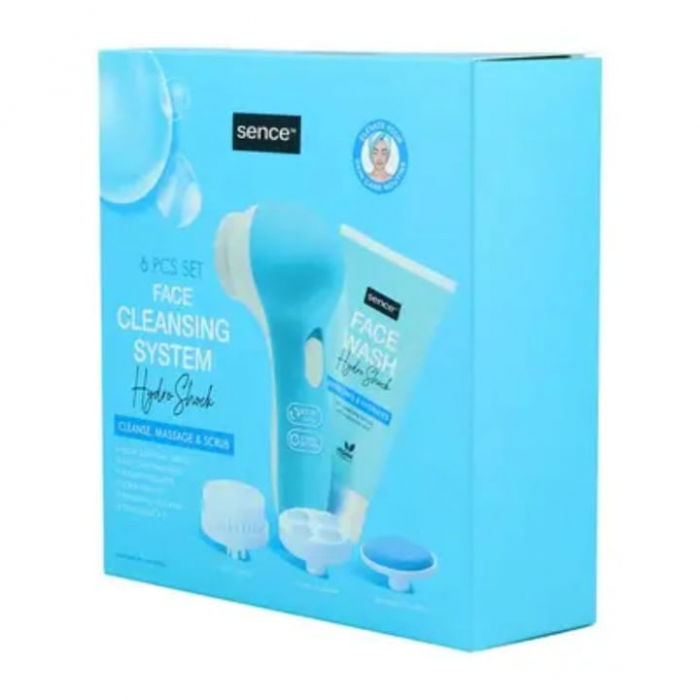 Set pentru curatarea fetei (Aparat+Accesorii+gel de curatare) Hydro Shock, Sence Beauty [2]