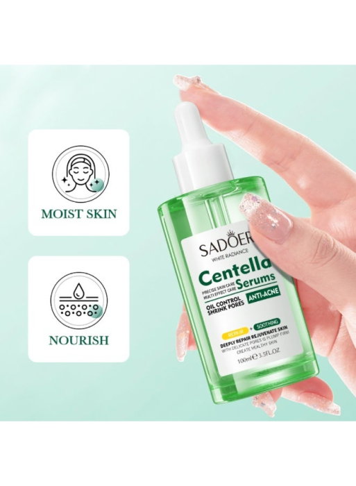 Ser Anti-Acnee cu Centella, pentru Pete Pigmentare si Antirid, Sadoer, 100ml [5]