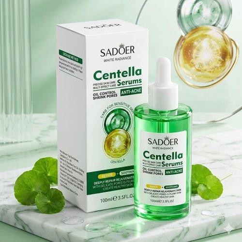 Ser Anti-Acnee cu Centella, pentru Pete Pigmentare si Antirid, Sadoer, 100ml [3]