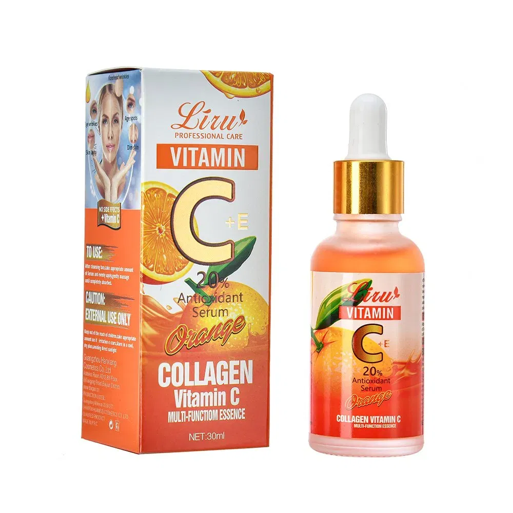 Ser Antirid cu Vitamina C si Collagen, Iluminare si Hidratare, Liru, 30 ml [1]