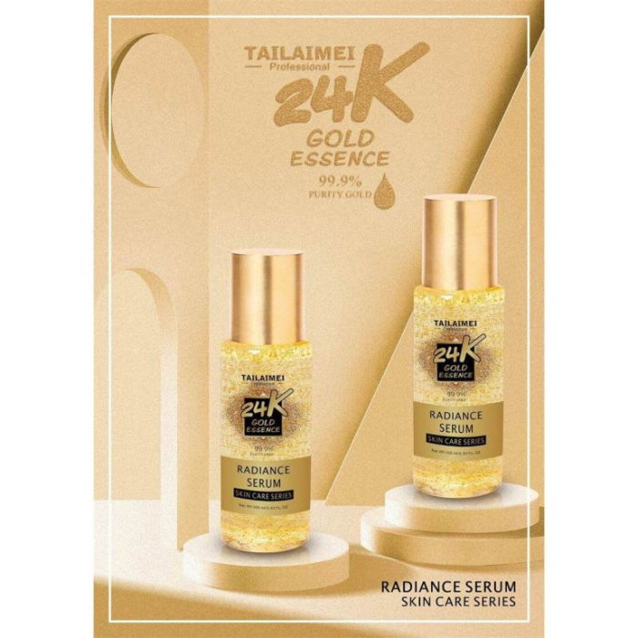 Ser Antirid cu Particule Aur 24K, 99.9% Purity Gold, 24K Gold Essence, TLM, 160ml [3]