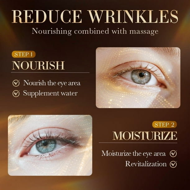 Crema antirid pentru ochi Sadoer Snake Venom Peptide 25g cu Cafeina si roller dublu metalic – reduce cearcane, riduri fine si pungi sub ochi [2]