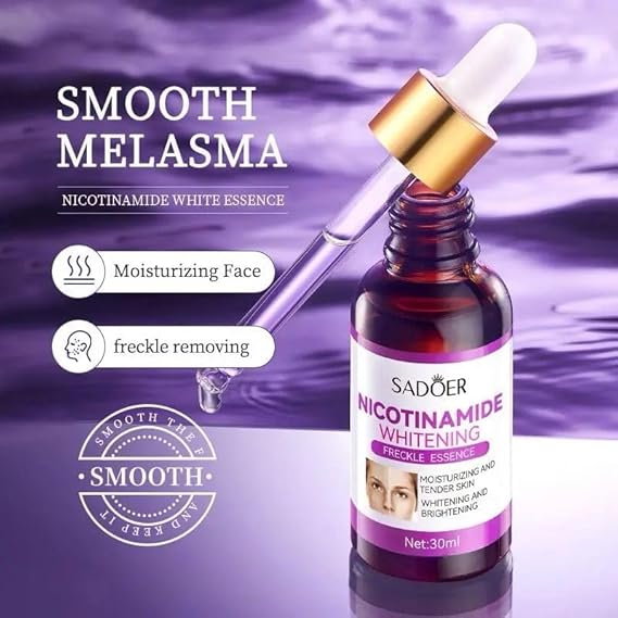 Ser Facial cu Nicotinamide pentru Pete Pigmentare si Post-Acneice, Sadoer, 30m [4]