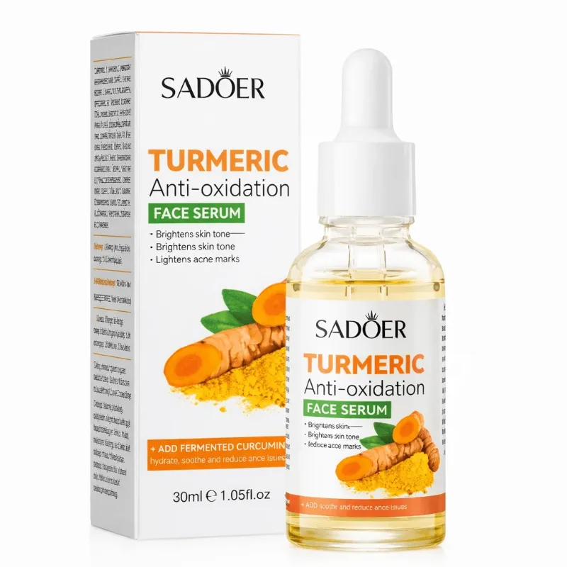 Ser Facial cu Turmeric pentru Pete Pigmentare si Post-Acneice Sadoer 30ml [2]