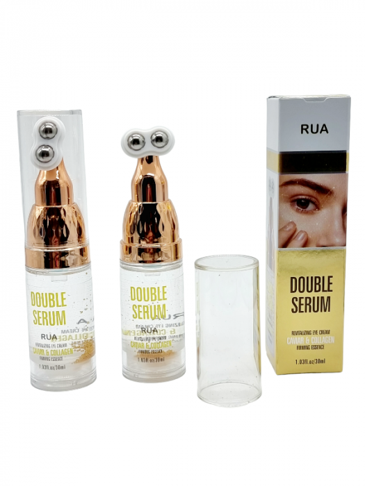 Ser antirid pentru zona ochilor, Caviar si Collagen, cu Roller pentru masaj, 30ml [6]