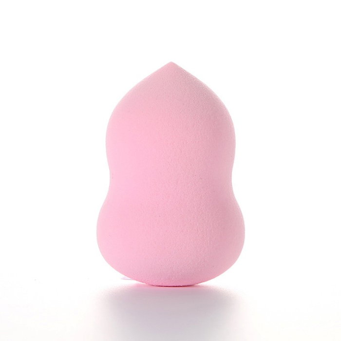 Set 3 bureți de machiaj Flippy roz – aplicator pară, lacrimă și oval tăiat, pentru fond de ten, concealer și pudră [4]