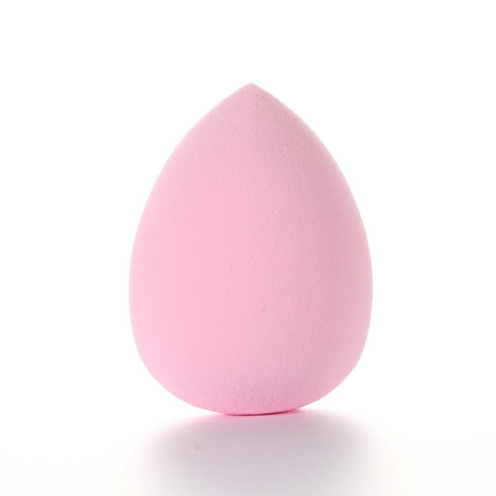 Set 3 bureți de machiaj Flippy roz – aplicator pară, lacrimă și oval tăiat, pentru fond de ten, concealer și pudră [5]