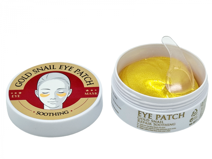Set 60 Masti pentru Ochi, Gold Snail, cu Extract de Melc, Colagen, Hidrogel si Spirulina [5]