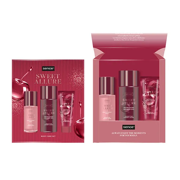 Set Cadou cu 3 produse pentru corp, Sweet Allure, Sence [1]