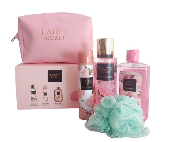 Set Cadou cu 4 produse pentru corp, Borseta Roz, Lady's Secret [1]