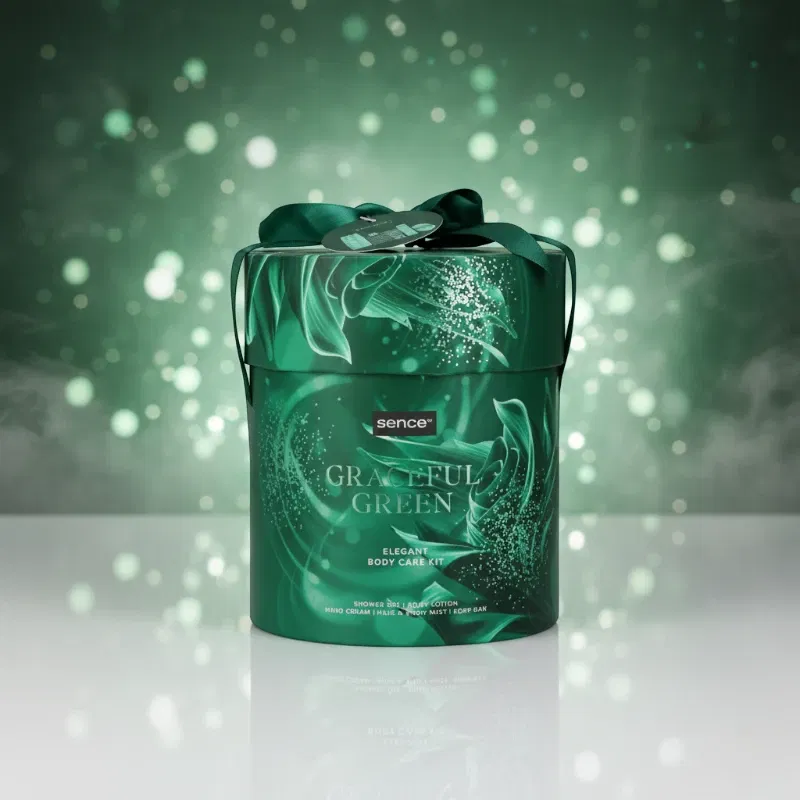 Set Cadou cu 5 produse pentru corp, Graceful Green, Sence [2]
