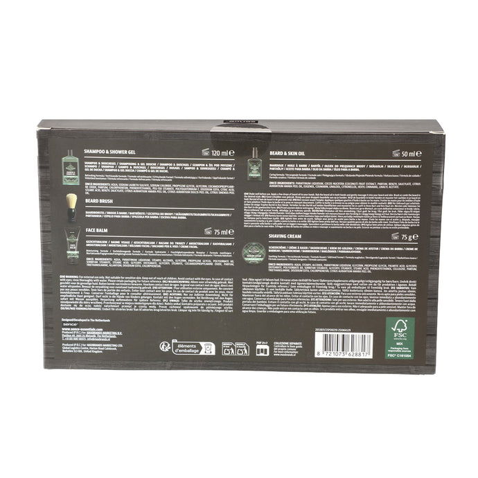 Set cadou pentru barbati cu 5 produse, House of Barber, Beard Box, Sence [3]