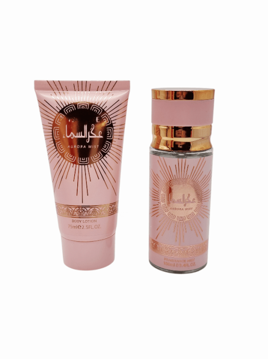 Set cadou femei Aurora Mist – parfum arabesc 100 ml și loțiune de corp 75 ml [2]