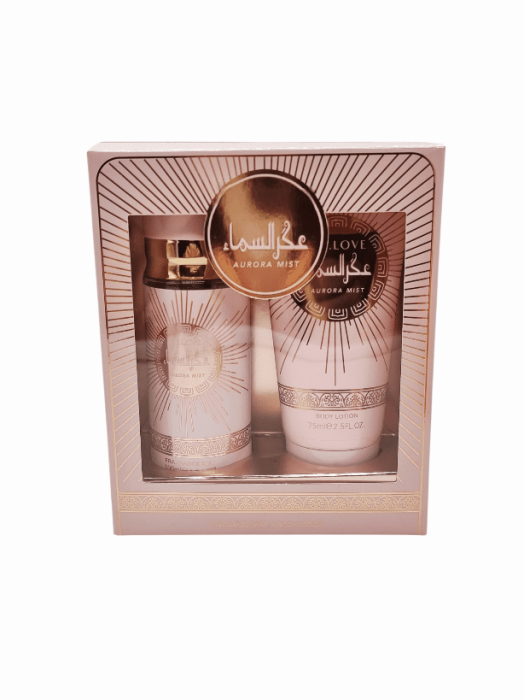Set cadou femei Aurora Mist – parfum arabesc 100 ml și loțiune de corp 75 ml [6]