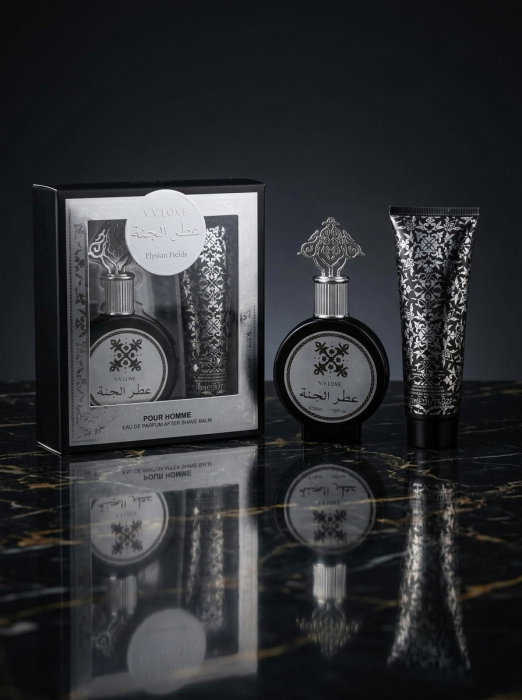 Set Cadou pentru bărbați, 2 produse cu Parfum Arăbesc și After Shave, Elysian Fields [3]