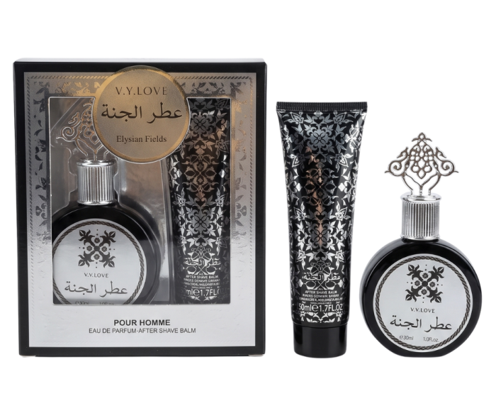 Set Cadou pentru bărbați, 2 produse cu Parfum Arăbesc și After Shave, Elysian Fields [5]