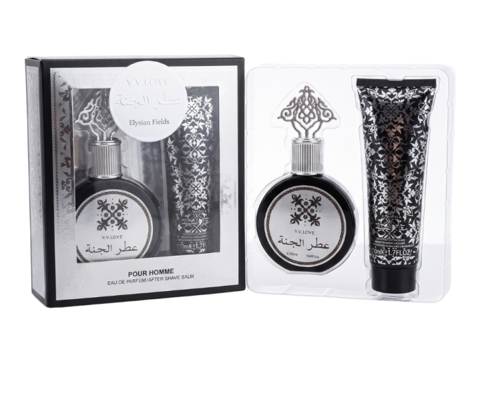Set Cadou pentru bărbați, 2 produse cu Parfum Arăbesc și After Shave, Elysian Fields [2]