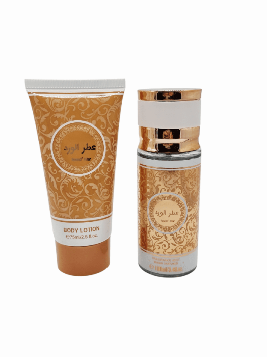 Set Cadou pentru femei, 2 produse cu Parfum Arabesc si Lotiune corp, Rosed Attar [2]