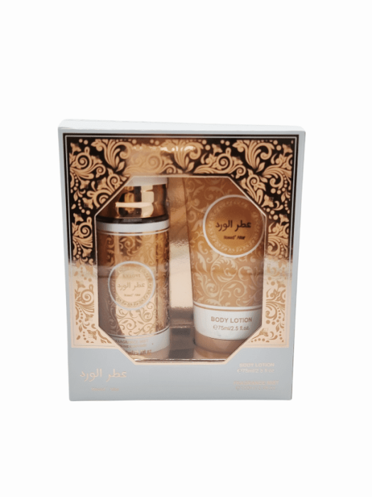 Set Cadou pentru femei, 2 produse cu Parfum Arabesc si Lotiune corp, Rosed Attar [6]