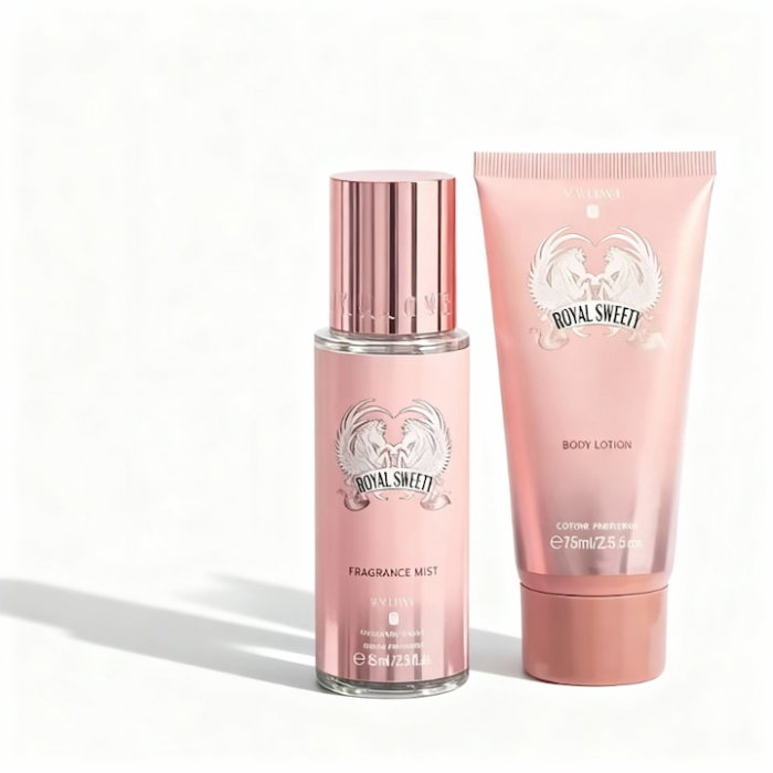 Set Cadou pentru femei, 2 produse cu Parfum si Lotiune corp, Royal Sweety [2]