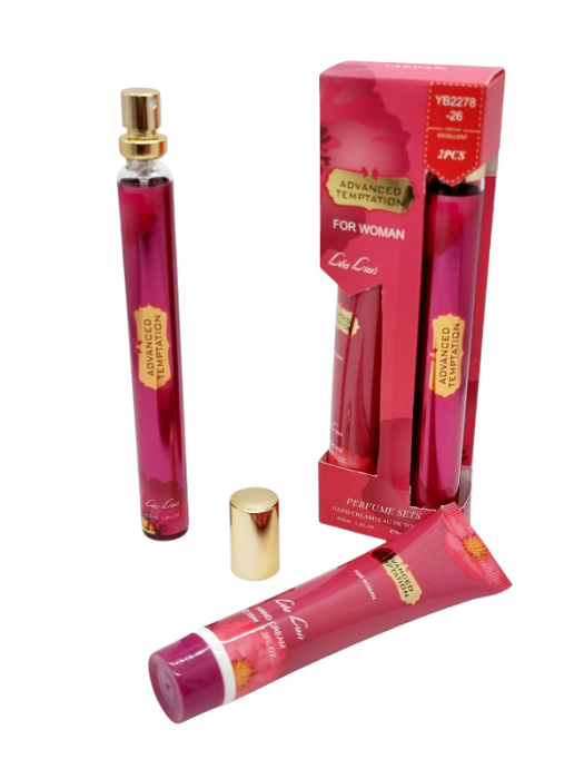 Set Cadou pentru femei cu Mini Parfum si Crema de maini, Lea Luis, 2*35ml [2]