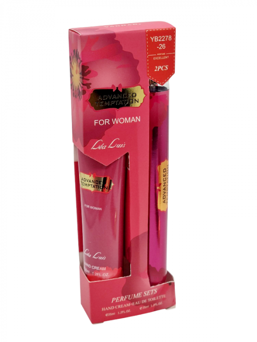 Set Cadou pentru femei cu Mini Parfum si Crema de maini, Lea Luis, 2*35ml [5]