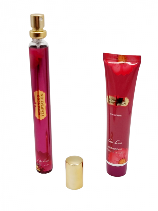 Set Cadou pentru femei cu Mini Parfum si Crema de maini, Lea Luis, 2*35ml [3]