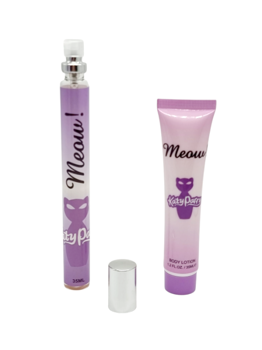 Set Cadou pentru femei cu Mini Parfum si Crema de maini, MEOW, 2*35ml [3]