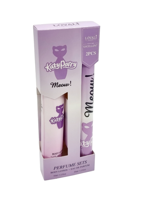 Set Cadou pentru femei cu Mini Parfum si Crema de maini, MEOW, 2*35ml [5]