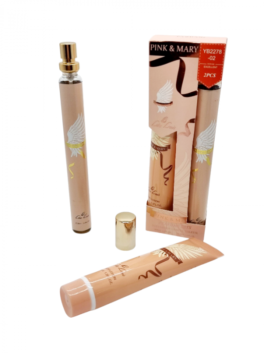 Set Cadou pentru femei cu Mini Parfum si Crema de maini, Pink&Mary, 2*35ml [2]