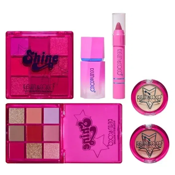 Set cu 5 produse pentru machiaj, Shine Girl, KEVIN & COCO [1]