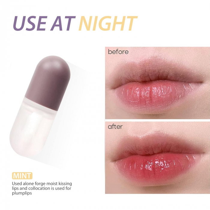 Set Luciu pentru marirea buzelor si hidratare intensa, Lip Plumper, Day And Night Double Effect, Volum Buze, 2 bucati x 5.5ml [7]