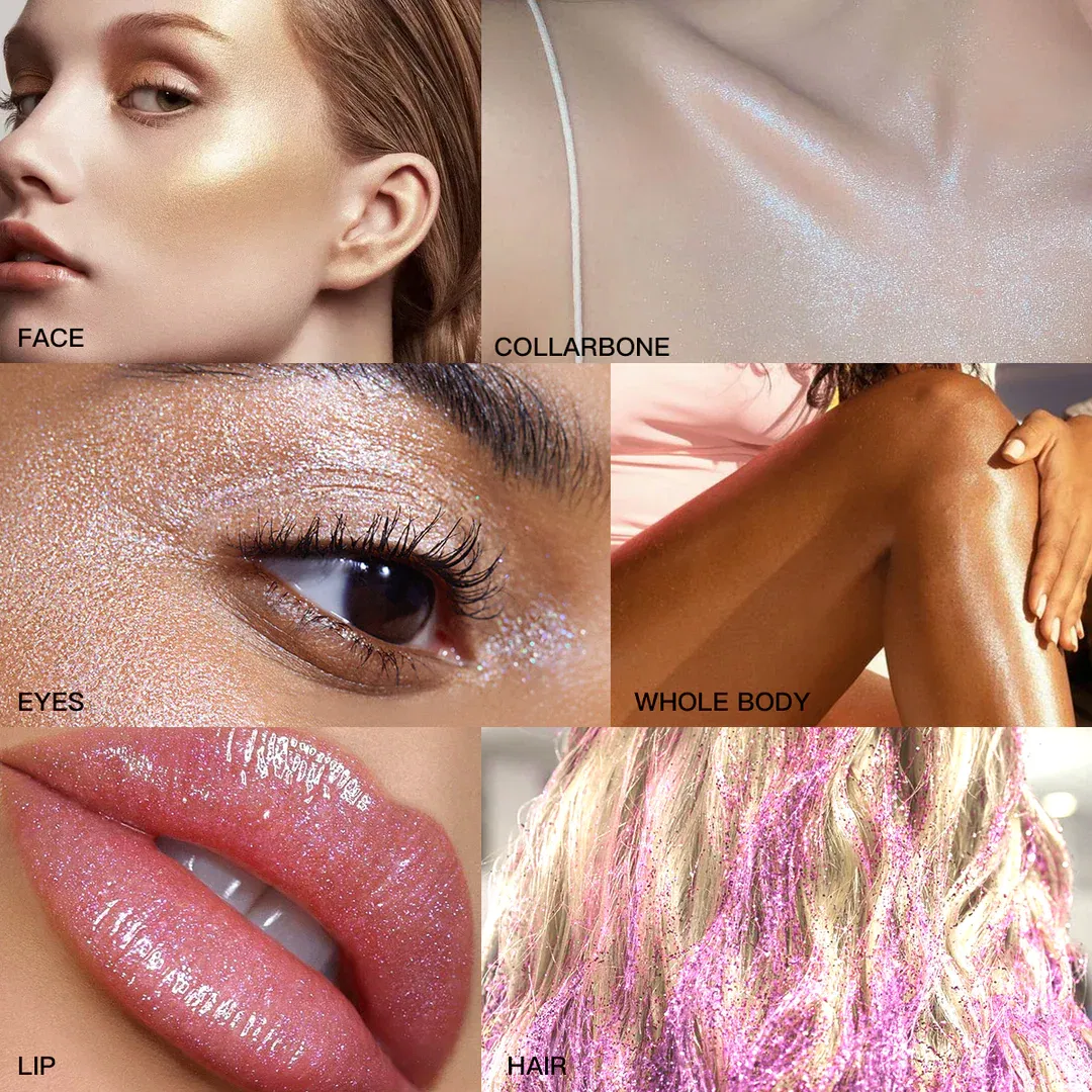 Spray Iluminator pentru fata si corp, Crystal Spray, Ushas, 85g [4]