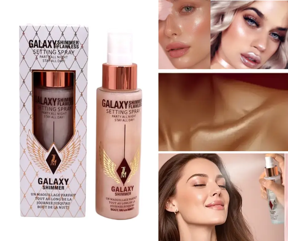 Spray Iluminator pentru fixarea machiajului, Galaxy Shimmer, TLM, 120ml [1]
