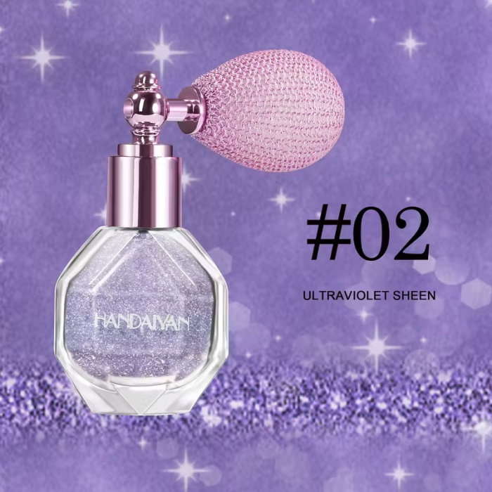 Spray Iluminator cu Sclipici pentru Corp, Glitter Highlight Body Mist, HANDAIYAN, 4.6g [2]