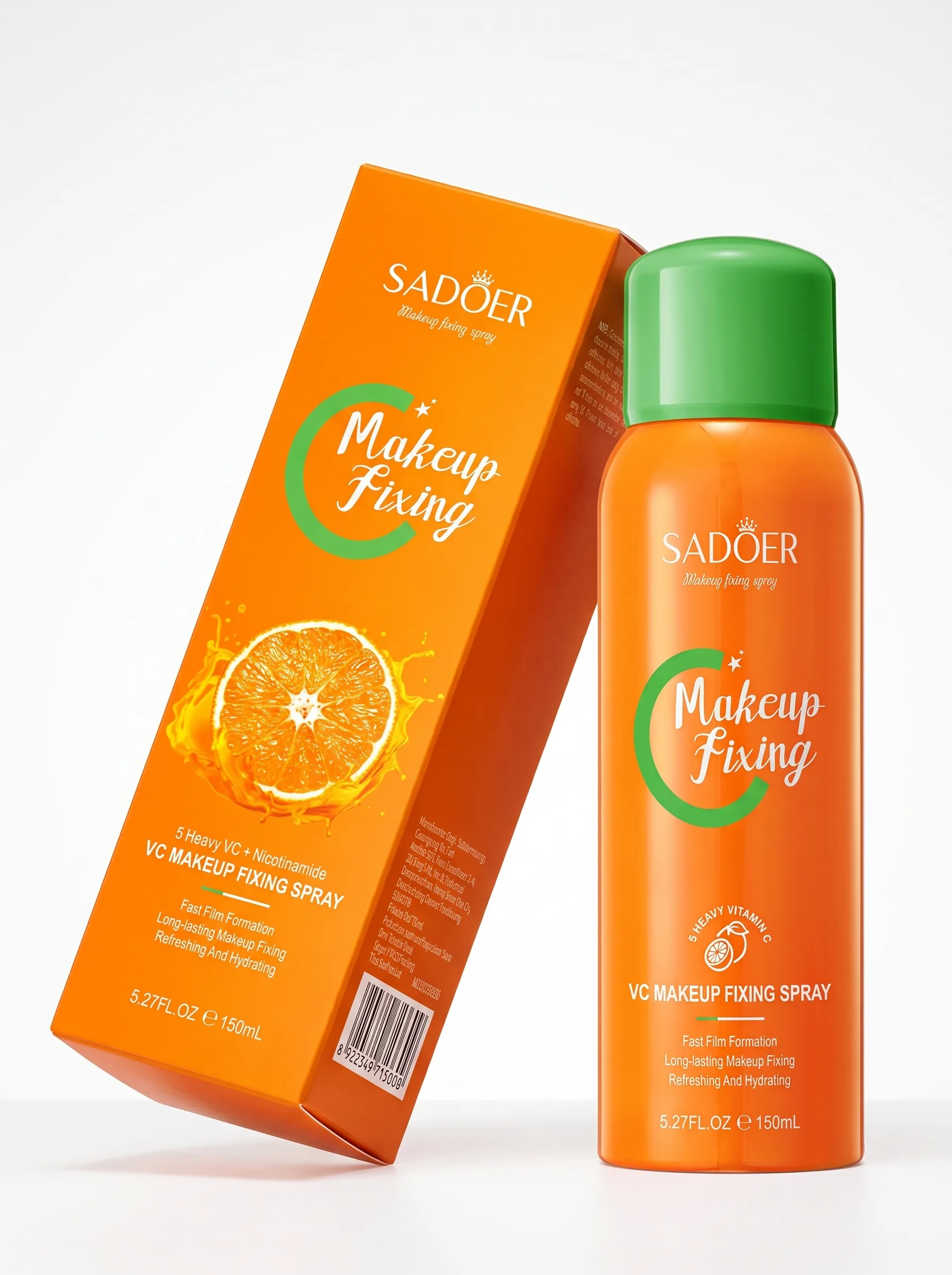 Spray pentru fixarea machiajului cu Vitamina C, Sadoer, 150ml [3]